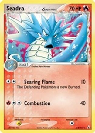 Seadra (Delta Species) (52/110) [EX: Holon Phantoms] Pokemon Single Pokémon