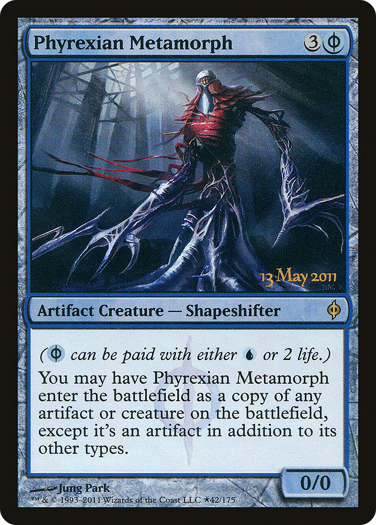 Phyrexian Metamorph (LARP-042) [New Phyrexia Promos] Foil MTG Single Wizards of the Coast