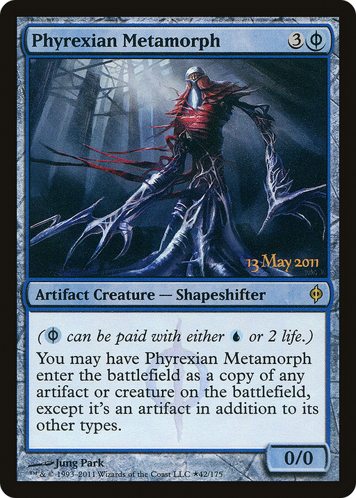 Phyrexian Metamorph (LARP-042) [New Phyrexia Promos] Foil MTG Single Wizards of the Coast