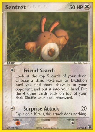 Sentret (75/109) Reverse Holofoil [EX: Team Rocket Returns] Pokemon Single Pokémon
