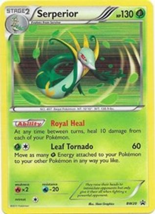 Serperior - BW20 (/101) Holofoil [Promos: BW Promos] Pokemon Single Pokémon