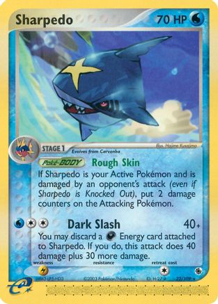 Sharpedo (/109) Reverse Holofoil [EX: Ruby & Sapphire] Pokemon Single Pokémon