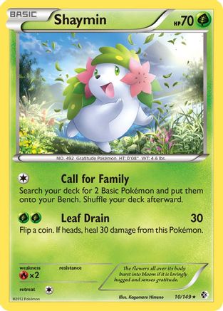 Shaymin (/149) Reverse Holofoil [BW: Boundaries Crossed] Pokemon Single Pokémon