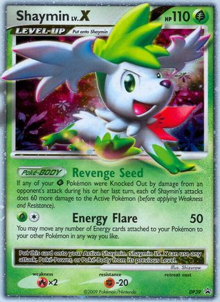 Shaymin LV.X - DP39 (DP39/56) Holofoil [Promos: DP Promos] Pokemon Single Pokémon