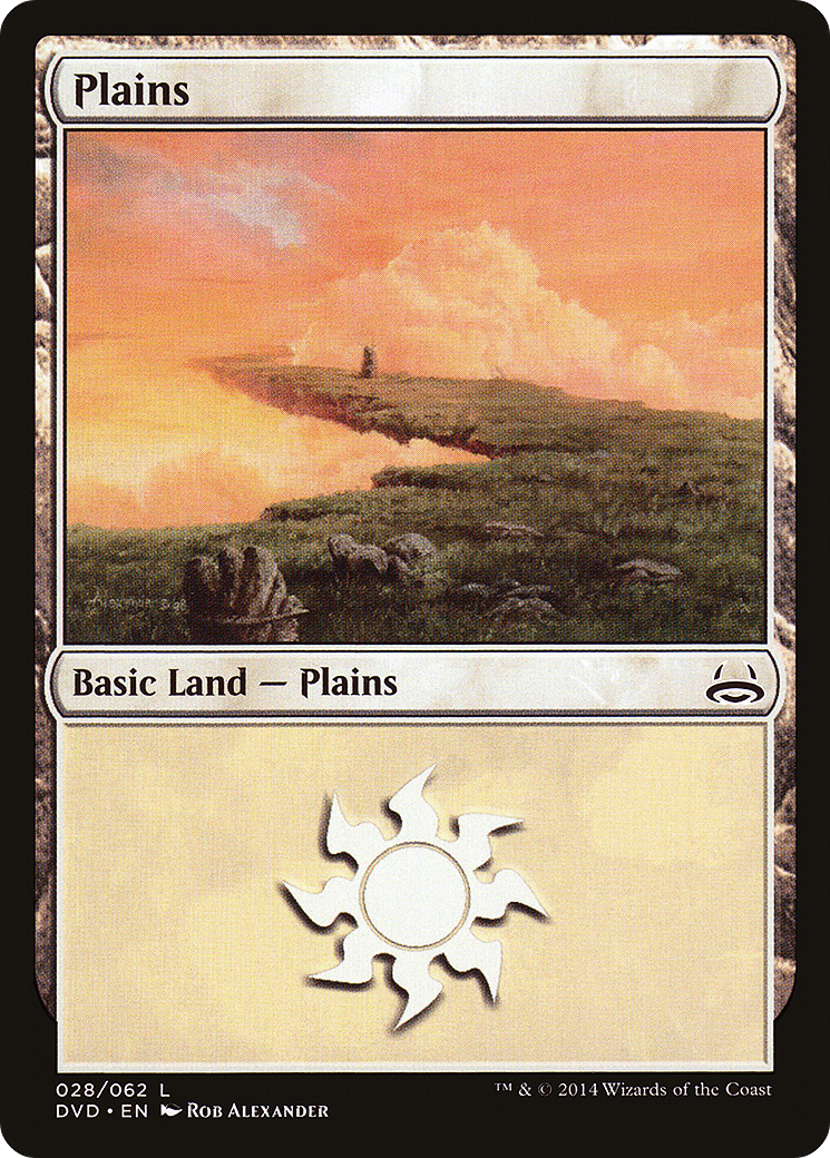 Plains (DD3-028) [Misc] Duel Decks Anthology: Divine vs. Demonic MTG Single Wizards of the Coast