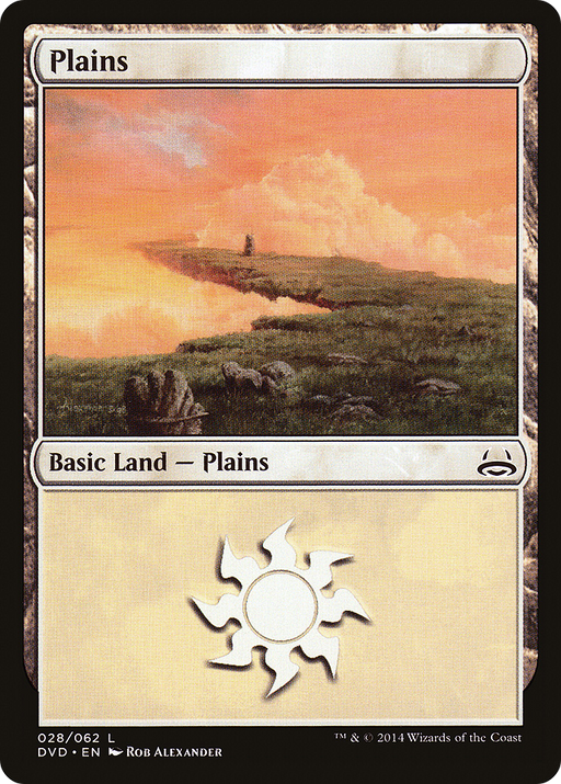 Plains (DD3-028) [Misc] Duel Decks Anthology: Divine vs. Demonic MTG Single Wizards of the Coast