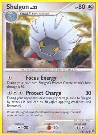 Shelgon 64/132 [DP: Secret Wonders] Pokemon Single Pokémon