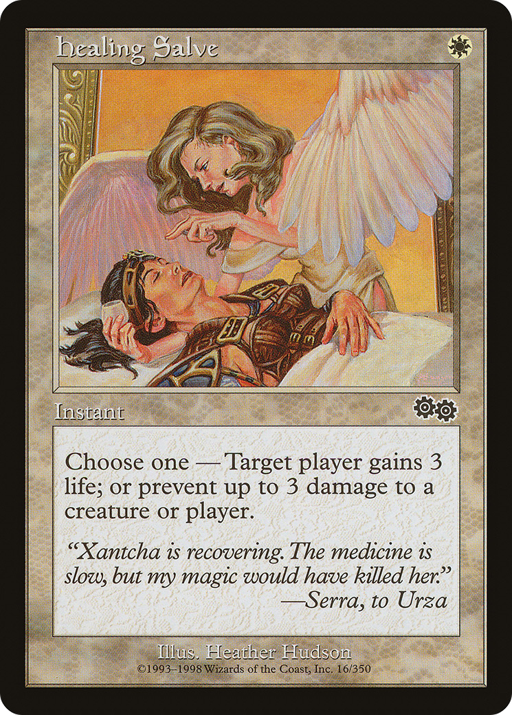 Healing Salve (USG-016) [Urza's Saga] MTG Single Wizards of the Coast