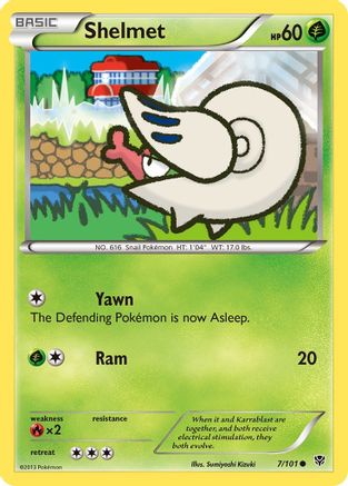 Shelmet (/101) Reverse Holofoil [BW: Plasma Blast] Pokemon Single Pokémon