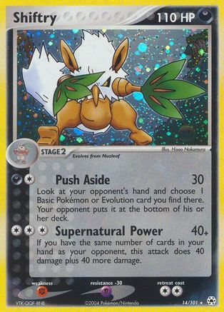 Shiftry (/101) Holofoil [EX: Hidden Legends] Pokemon Single Pokémon