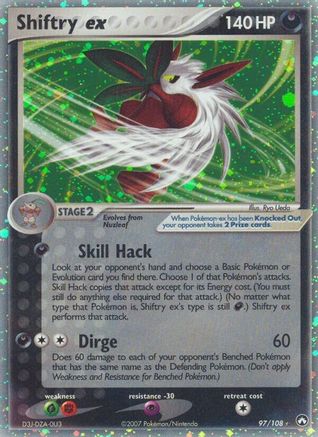 Shiftry ex 97/108 Holofoil [EX: Power Keepers] Pokemon Single Pokémon