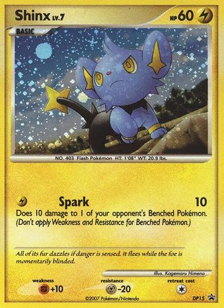 Shinx - DP15 (/56) Holofoil [Promos: DP Promos] Pokemon Single Pokémon