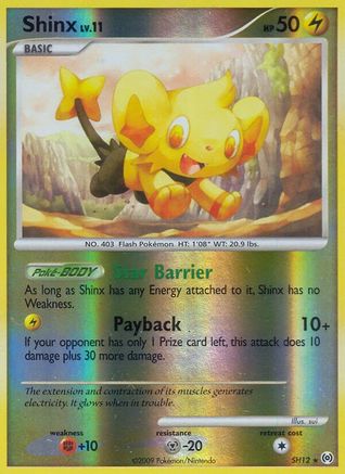 Shinx (Shiny) (/99) Reverse Holofoil [Platinum: Arceus] Pokemon Single Pokémon