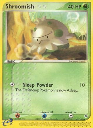 Shroomish (69/109) Reverse Holofoil [Ruby and Sapphire] Pokemon Single Pokémon