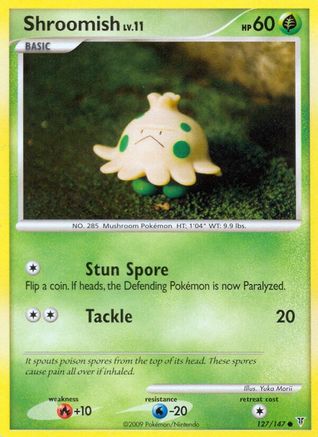 Shroomish (127/147) Reverse Holofoil [Supreme Victors] Pokemon Single Pokémon