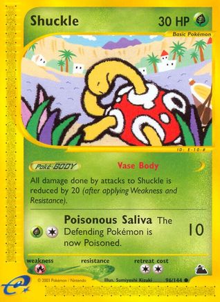Shuckle (/144) Reverse Holofoil [Vintage: Skyridge] Pokemon Single Pokémon