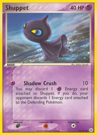 Shuppet (/101) Reverse Holofoil [EX: Hidden Legends] Pokemon Single Pokémon