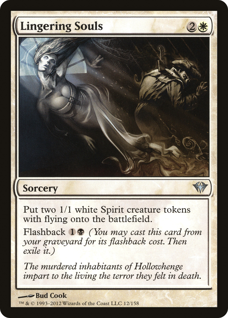 Lingering Souls (DKA-012) [Dark Ascension] Foil MTG Single Wizards of the Coast