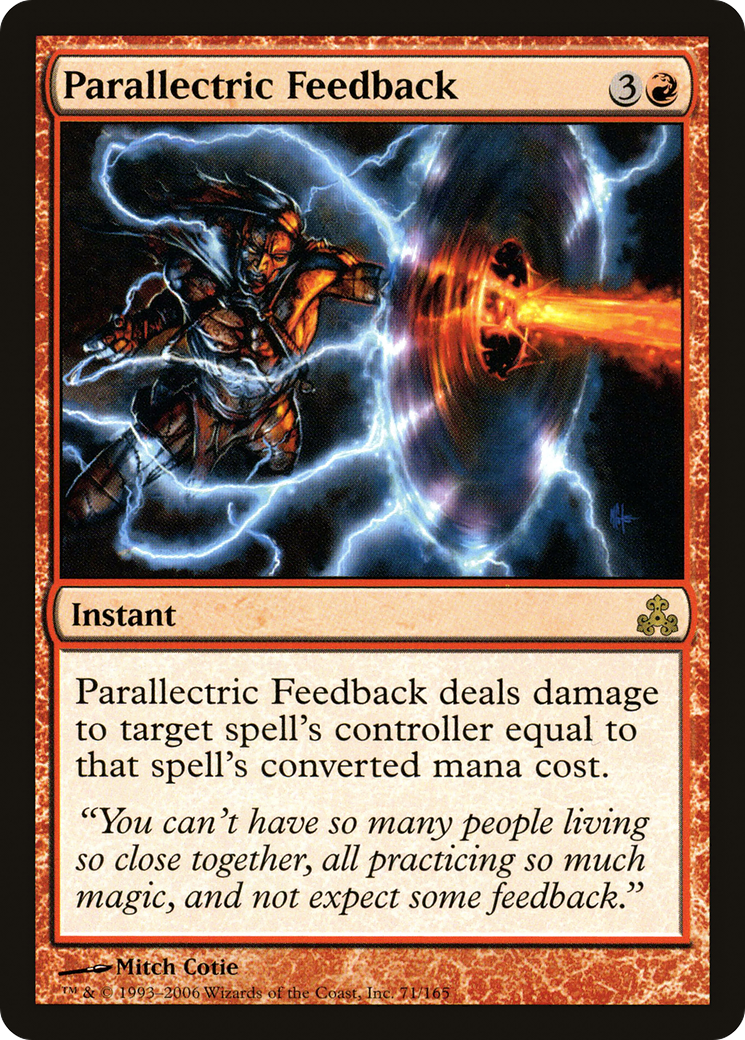 Parallectric Feedback (GPT-071) [Guildpact] MTG Single Wizards of the Coast