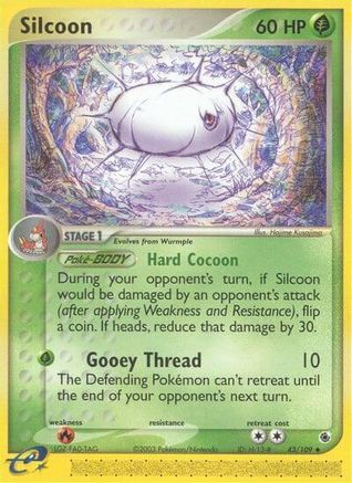 Silcoon (/109) Reverse Holofoil [EX: Ruby & Sapphire] Pokemon Single Pokémon