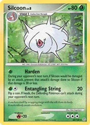 Silcoon (/130) Reverse Holofoil [DP: Base Set] Pokemon Single Pokémon