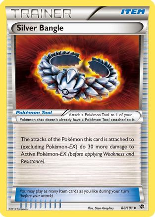 Silver Bangle (88/101) [BW: Plasma Blast] Pokemon Single Pokémon