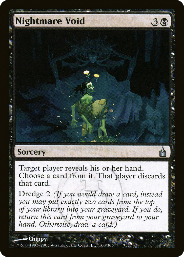 Nightmare Void (RAV-100) [Ravnica: City of Guilds] Foil MTG Single Wizards of the Coast