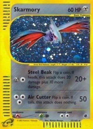 Skarmory (27) (/165) Reverse Holofoil [Vintage: Expedition] Pokemon Single Pokémon