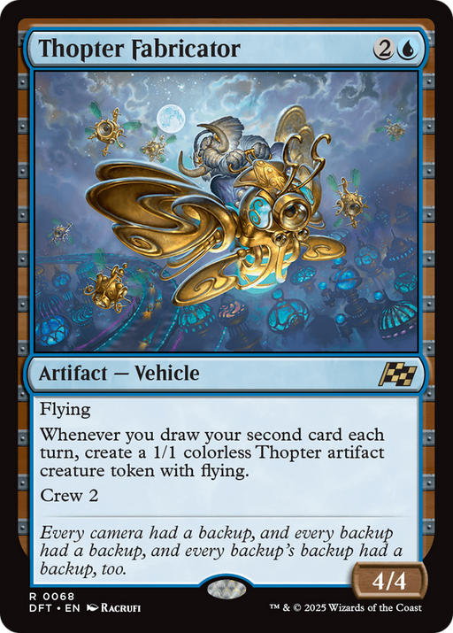 Thopter Fabricator (DFT-068) [Aetherdrift] MTG Single Wizards of the Coast