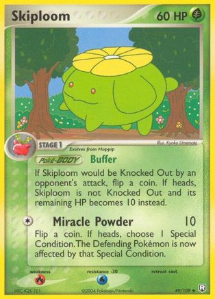 Skiploom (49/109) Reverse Holofoil [EX: Team Rocket Returns] Pokemon Single Pokémon