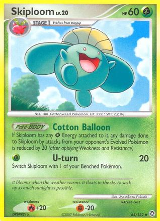 Skiploom (/132) Reverse Holofoil [DP: Secret Wonders] Pokemon Single Pokémon