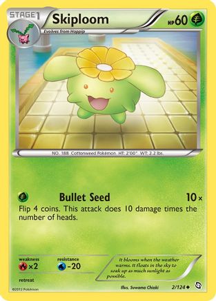 Skiploom (/124) Reverse Holofoil [BW: Dragons Exalted] Pokemon Single Pokémon