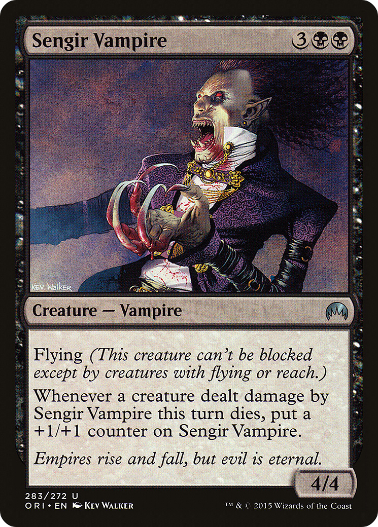 Sengir Vampire (ORI-283) [Magic Origins] MTG Single Wizards of the Coast