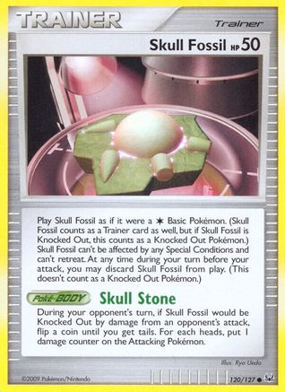Skull Fossil (/127) Reverse Holofoil [Platinum: Base set] Pokemon Single Pokémon