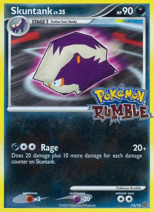 Skuntank (/16) [Misc: Rumble] Pokemon Single Pokémon
