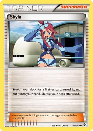 Skyla (134/149) Reverse Holofoil [BW: Boundaries Crossed] Pokemon Single Pokémon