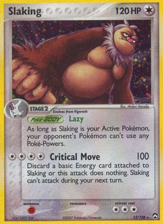 Slaking (/108) Reverse Holofoil [EX: Power Keepers] Pokemon Single Pokémon