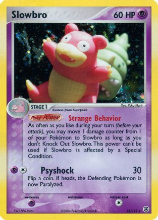 Slowbro (/112) Reverse Holofoil [EX: FireRed & LeafGreen] Pokemon Single Pokémon