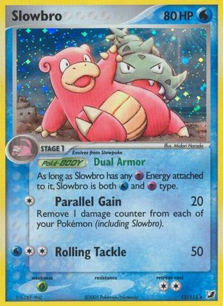 Slowbro (/115) Reverse Holofoil [EX: Unseen Forces] Pokemon Single Pokémon