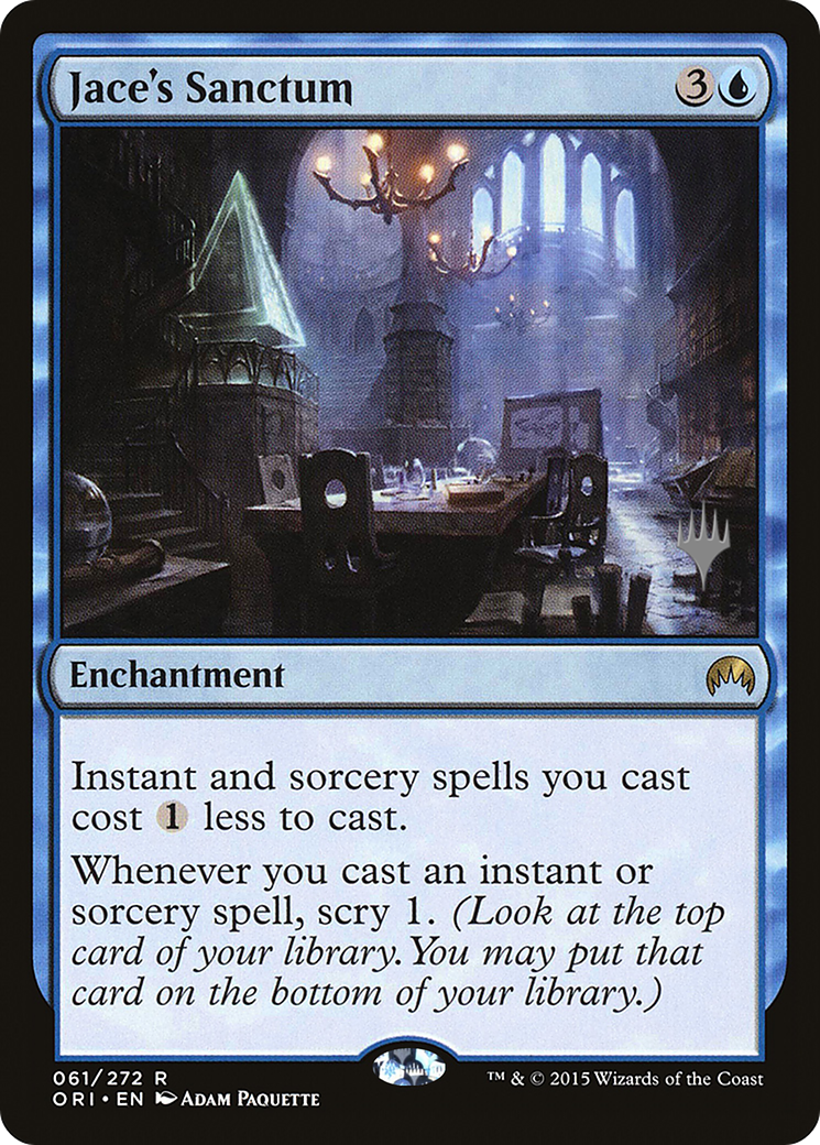 Jace's Sanctum (PPM21-061) [Magic Origins Promos] Foil MTG Single Wizards of the Coast
