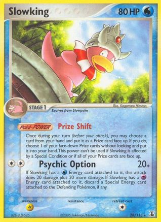 Slowking (28/113) Reverse Holofoil [EX: Delta Species] Pokemon Single Pokémon