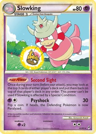 Slowking (/95) Reverse Holofoil [HGSS: Call of Legends] Pokemon Single Pokémon