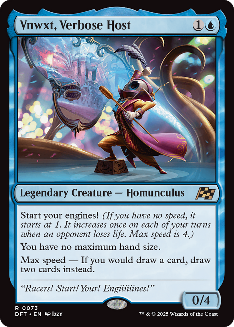 Vnwxt, Verbose Host (DFT-073) [Aetherdrift] MTG Single Wizards of the Coast