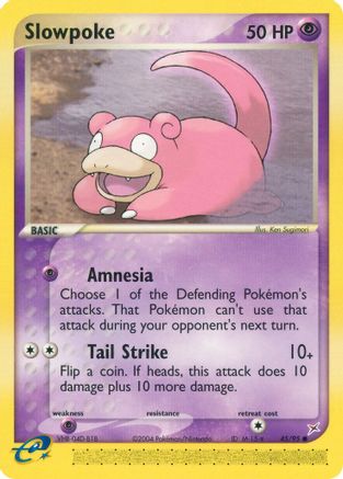 Slowpoke (45/95) [EX: Team Magma vs Team Aqua] Pokemon Single Pokémon
