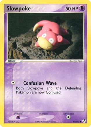 Slowpoke (80/112) Reverse Holofoil [EX: FireRed & LeafGreen] Pokemon Single Pokémon