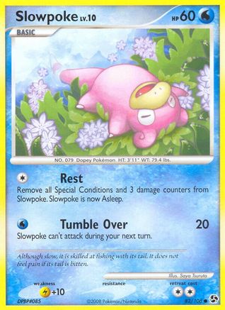 Slowpoke (82/106) Reverse Holofoil [DP: Great Encounters] Pokemon Single Pokémon
