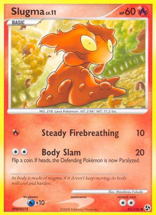 Slugma (/106) [DP: Great Encounters] Pokemon Single Pokémon
