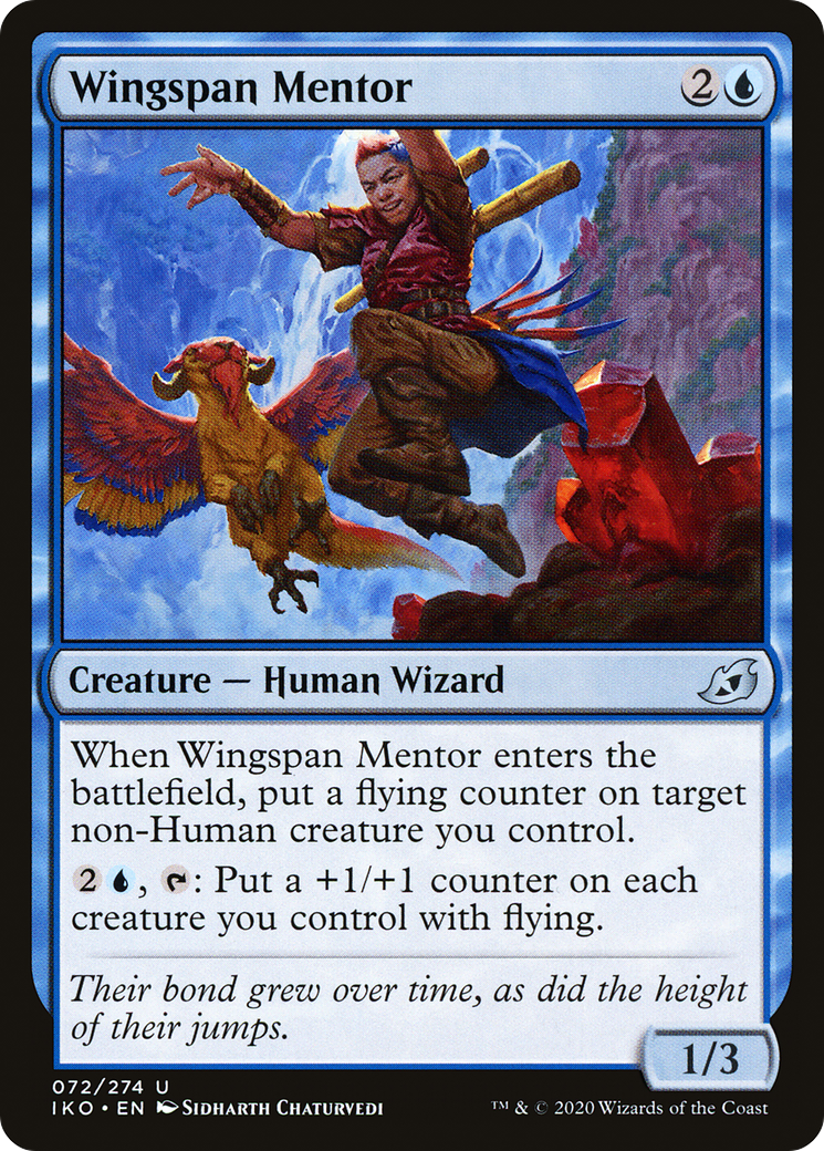 Wingspan Mentor (IKO-072) [Ikoria: Lair of Behemoths] MTG Single Wizards of the Coast