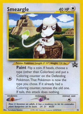 Smeargle (32/53) [Promos: WoTC Promo] Pokemon Single Pokémon