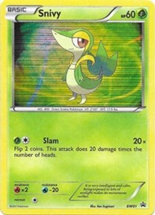 Snivy - BW01 (/101) Holofoil [Promos: BW Promos] Pokemon Single Pokémon